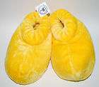 Disney Park Mickey Mouse Shoes Adult Yellow Slippers Size L Large NEW