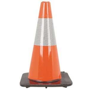  Orange Traffic Cone with 6in. 3M Reflective Collar