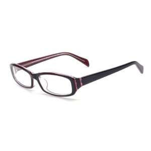  Aleksandrorsk prescription eyeglasses (Black/Red Clear 
