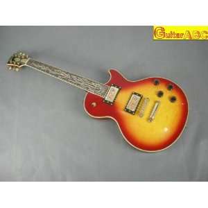  guitar supreme faded cherry flamed top electric guitar+ 