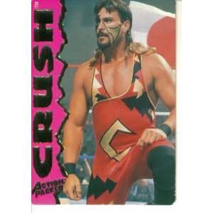  1995 WWF Wrestling Action Packed Card #12  Crush Sports 