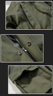  Classic Military Army Design Hoodie Jacket Coat(Color Optional)  