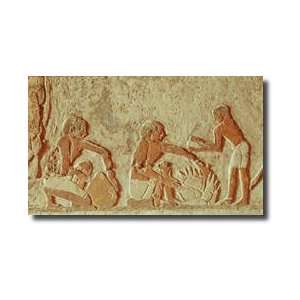   Making And Baking Of Bread Old Kingdom Giclee Print