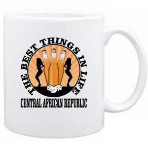 New  Central African Republic , The Best Things In Life  Mug Country