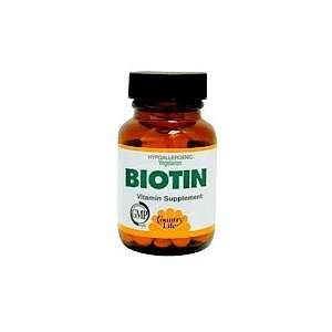  Country Life Biotin 1000 mcg, 100 tabs, Pack of 5: Health 