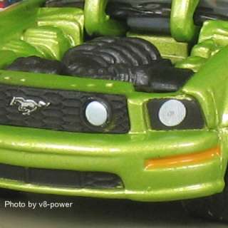 2006 FORD MUSTANG GT CONV in Legend Lime, 1:64 Diecast  