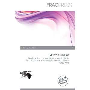  Wilfrid Burke (9786200883193) Harding Ozihel Books