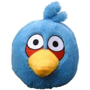    Angry Birds 5 Inch Plush With Sound Blue Bird Toys & Games