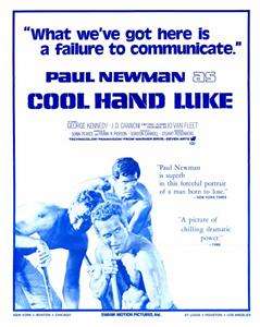 Cool Hand Luke 11 x 17 Movie Poster, Paul Newman, E  