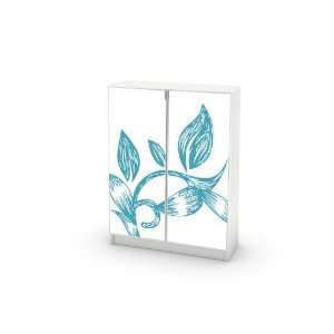  Keeping plants Decal for IKEA Billy Bookcase 2 Doors