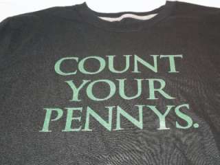 Nike Penny Foamposite Pine T Shirt L 1/2 cent LWP Royal Pearl Copper 