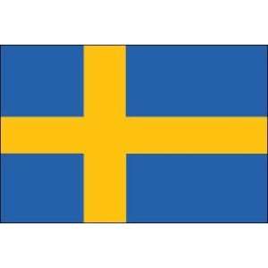  3 x 5 Feet Sweden Poly   outdoor International Flag Made 