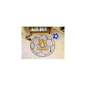  Wofford College Terriers Soccer Ball Rug Sports 
