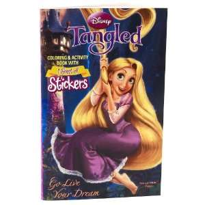   Tangled Coloring and Activity Books with Crayons 