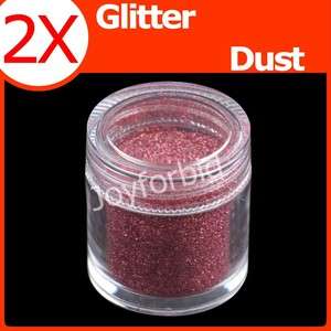 Corsa Red Glitter Dust Nail Art Make Up 111  