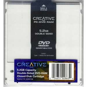  Creative Labs 007317 PC DVD RAM Media Type 1 Electronics