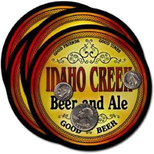  Idaho Creek , CO Beer & Ale Coasters   4pk Everything 