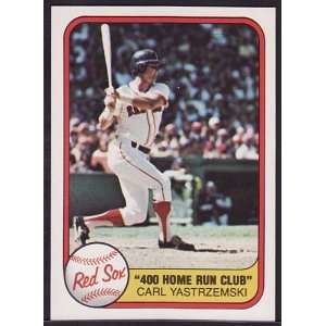  1981 Fleer #638 Carl Yastrzemski   Boston Red Sox [Misc 