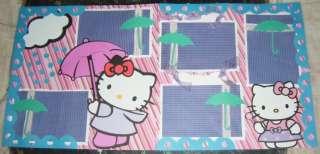 Hello Kitty 12x12 girl pre made Scrapbook Album  