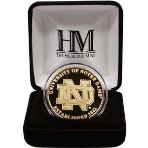    Notre Dame Fighting Irish 24kt Gold Coin: Sports & Outdoors