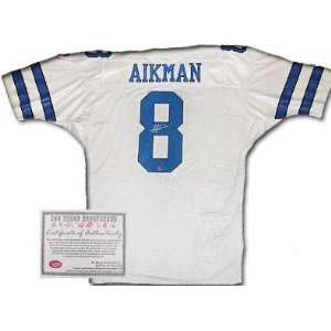  Troy Aikman Dallas Cowboys Autographed Authentic Style 
