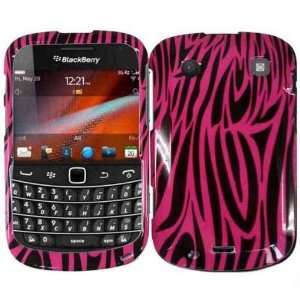 Pink Black Zebra Protector Hard Case for Blackberry Bold 