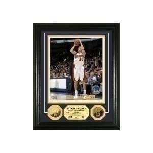  Stephen Curry 24KT Gold Coin Photo Mint Electronics
