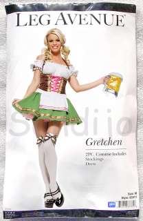 Pc GRETCHEN GERMAN BEER GIRL Costume Sizes XS to XL 714718377841 