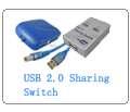 Port USB 2.0 Sharing Switch Hub for Printer Scanner  