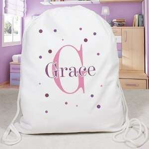  Personalized Polka Dot Sports Bag: Sports & Outdoors
