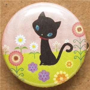  cute kitty badge flower meadow from Japan Toys & Games