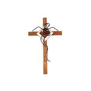   NOVICA Cedar crucifix, Jesus on the Cross