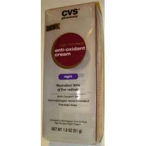 CVS Age Renewal Anti Oxidant Night Cream (1.8 Oz)   Compare to 