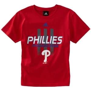  MLB Youth Philadelphia Phillies Pre Game S/S Tee: Sports 