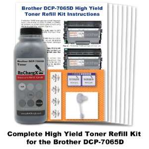  Brother DCP 7065D High Yield Toner Refill Kit Office 