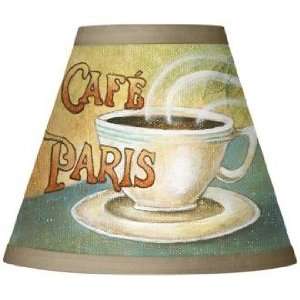  Cafe Paris Giclee Clip On Set of Four Shades 3x6x5