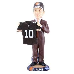  Cleveland Browns #10 Brady Quinn Draft Day BobbleHead Doll 