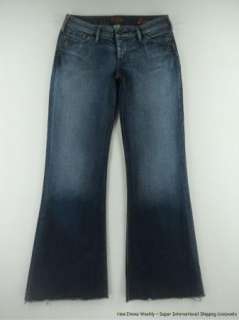 Silver Sarah Flare Denim Jeans Women Pant Sz 28 29 SGIQ  