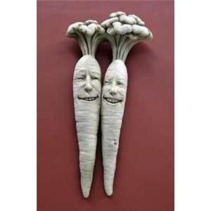Cast Stone Bunches Of Fun, Carrot, Lady Bug   Collectible Vegetable 