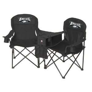 Philadelphia Eagles NFL Deluxe Folding Conversation Arm Chair by 
