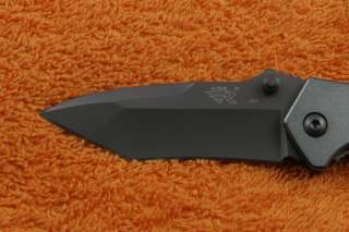 SANRENMU Liner Lock Tanto Black Folding Knife LG8 730T  