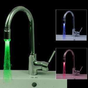   Faucet Kit with Temperature Sensor LED Light Tap: Home Improvement