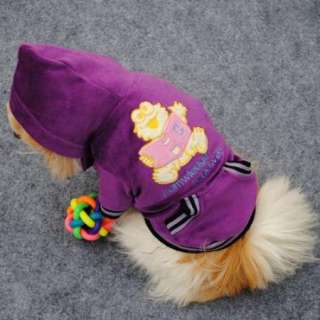 Cute Dog Puppy Pet Lovely Coat Apparel Costume Clothing  