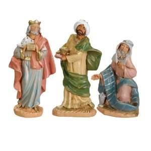  Fontanini 3 1/2 Inch Kings, Set of 3 Nativity Addition 