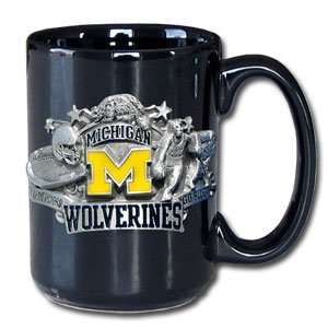 VIP College Coffee Mug   Michigan Wolverines  Sports 
