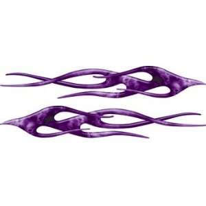  Twisted Ghost Skull Flames Purple   11.75 h x 72 w 