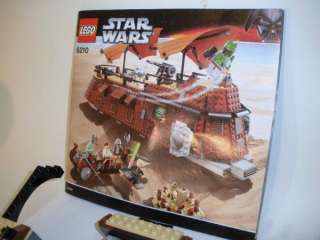 LEGO STAR WARS SHIP # 6210 W/ FIGURINES Jabbas Sail Barge  