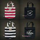 NWT Hollister by Abercrombie Classic Tote Bag Pink Purse Shcool Gym 