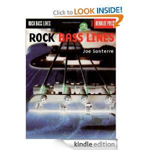 Rock Bass Lines Joe Santerre  Kindle Store