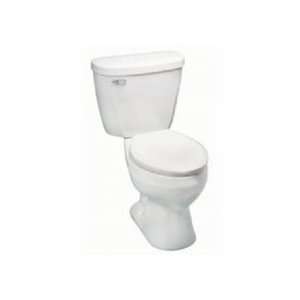 Mansfield 384 386BONE Two Piece One Flush Performance Elongated Front 